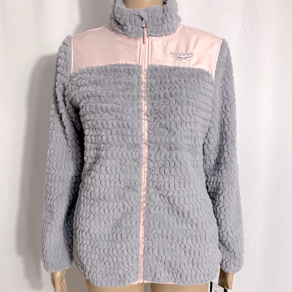 Rebook Girls Sherpa Lined Fleece Jacket